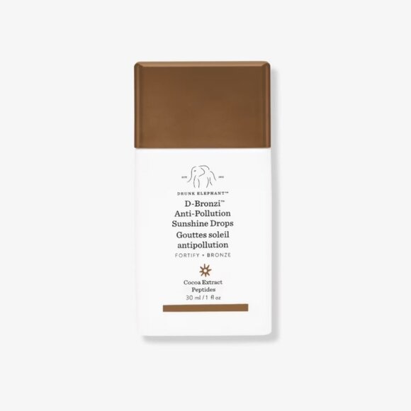 NIB - Drunk Elephant D-Bronzi Anti-Pollution Bronzing Drops with Peptides - Picture 2 of 8